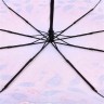 Зонт женский 3 сложения полуавтомат "Бабочки" 9 спиц  7