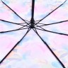 Зонт женский 3 сложения полуавтомат "Бабочки" 9 спиц  8