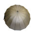Зонт трость универсальный однотонный с облегченным каркасом 16 спиц  4