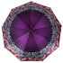 Зонт женский 3 сложения полуавтомат "Кайма" сатин диаметр купола 107 см 9 спиц 1