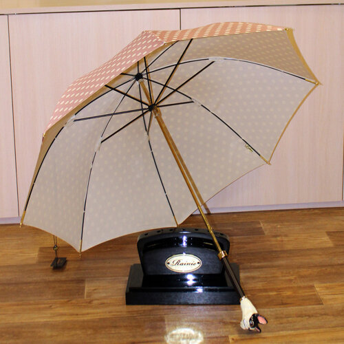 Зонт-трость Rainie с дизайнерской ручкой в форме кошки 1908