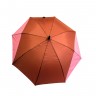 Зонт трость женский однотонный с кайма комбинированный 8 спиц 8
