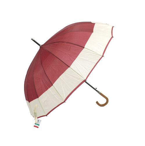 Зонт трость однотонный с каймой универсал 16 спиц 3